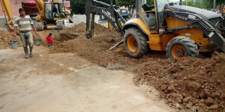 Volta Redonda investe em obras de drenagem para por fim a alagamentos no Vila Rica