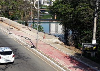Revitalização de trecho da Beira Rio em Volta Redonda entra na fase final