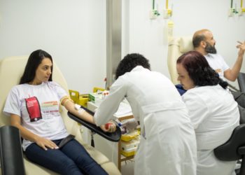 Hemonúcleo de Volta Redonda promove ação pelo Dia Nacional do Doador de Sangue