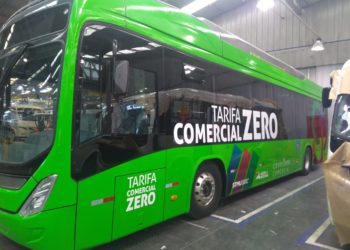 Novo ônibus do Tarifa Comercial Zero chega quinta-feira a Volta Redonda