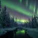 Auroras boreais podem ser vistas nas noites geladas do Norte da Europa