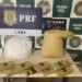 Ação conjunta entre a PRF e Polícia Civil apreendem 57 kg de droga