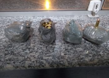 PRF apreende 200 munições de arma de fogo sendo transportadas em veículo de passeio