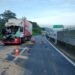 Colisão traseira com vítima fatal na Dutra, em Volta Redonda