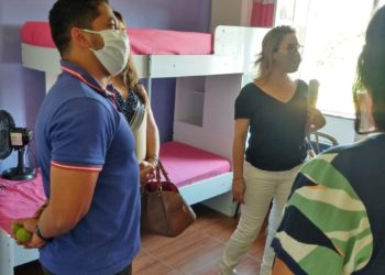 VICE-PREFEITO DE QUATIS, VITINHO VISITA A CASA ABRIGO DE PORTO REAL