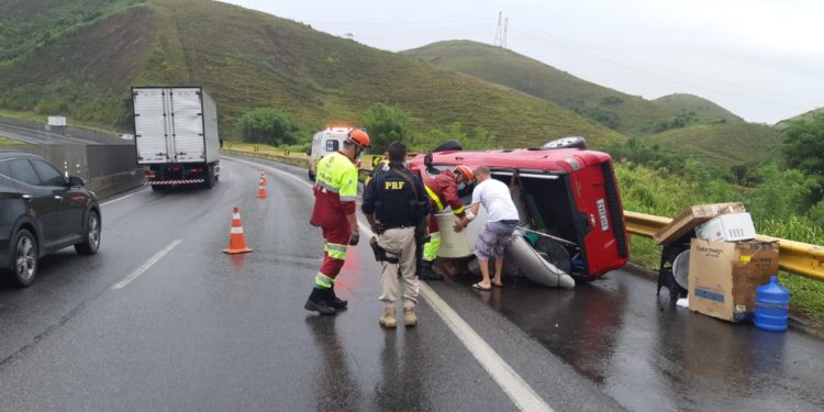 Acidente na Dutra, em Barra Mansa