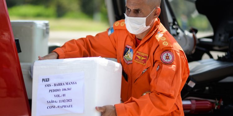 Barra Mansa recebe mais um lote da vacina Coronavac