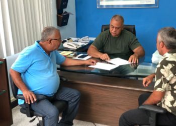 Tigrão recebe visita do vereador Cacau
