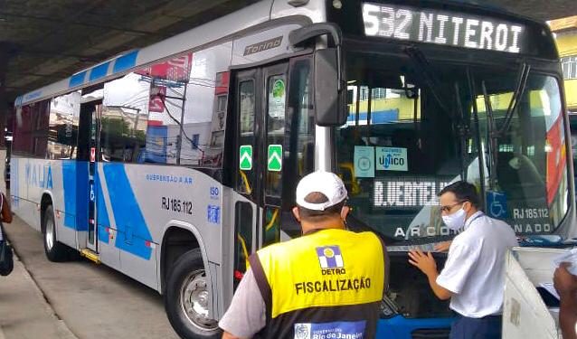 Fiscais do Detro.RJ aplicaram 182 multas no mês de fevereiro