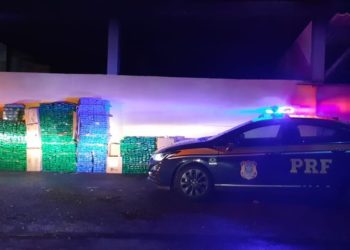 PRF apreende 1 tonelada de maconha no município de Areal