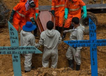 Brasil registra 3.459 mil mortes por Covid-19 em 24 horas