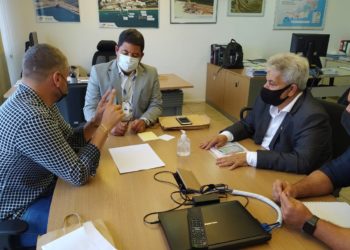 Marcelo Cabeleireiro cumpre agendas no Rio com o prefeito Rodrigo Drable