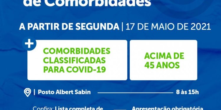 Barra do Piraí lança novo calendário de vacinação e reduz idade para comorbidades
