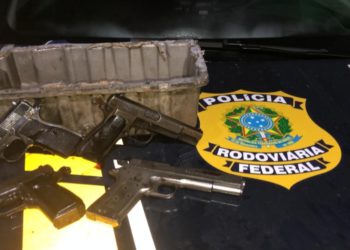 Balanço da PRF revela o dobro de apreensões de armas nas rodovias federais do Rio