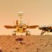 China publica imagens a cores da superfície de Marte