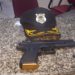 Guarda Municipal flagra homem e adolescentes com réplica de arma de fogo em Volta Redonda