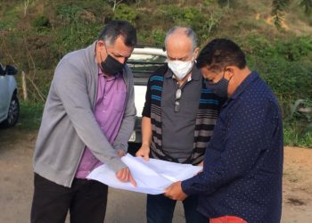 Edson Quinto acompanha estudo técnico para levar água potável e coleta de esgoto ao Zarur e Vale Verde