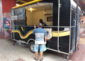 Guarda Municipal de Volta Redonda instala base fixa na Avenida Amaral Peixoto