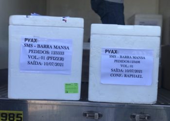 Barra Mansa recebe 2.940 doses de vacina contra Covid-19 neste sábado