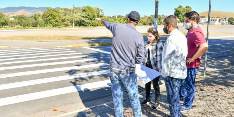 Revitalização da entrada de Porto Real é pauta de visita técnica da SEINFRA