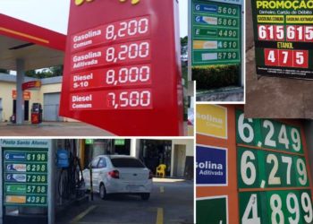 Preço da gasolina registra aumento de 25% no primeiro semestre do ano