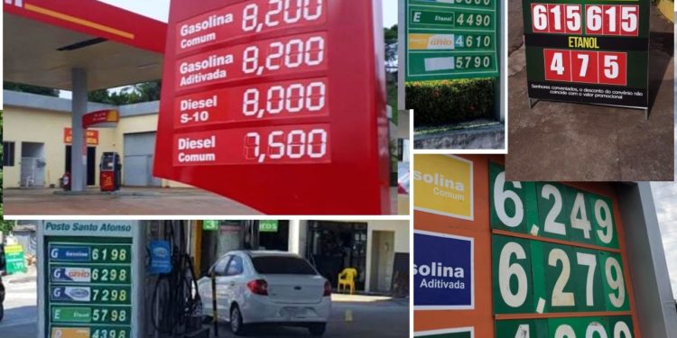 Preço da gasolina registra aumento de 25% no primeiro semestre do ano