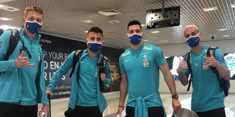 Seleção masculina chega à Sérvia para preparação para Jogos de Tóquio