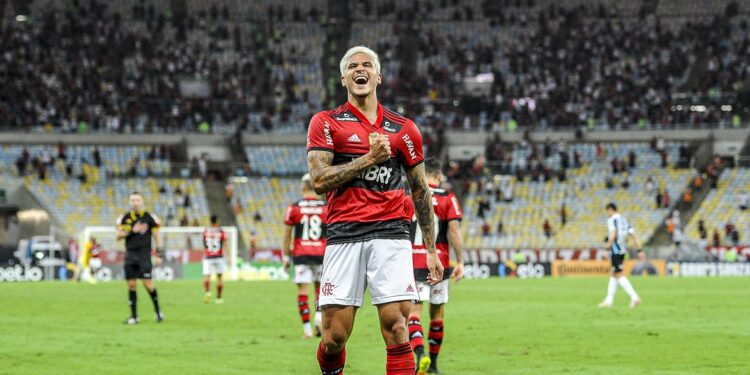 Com dois de Pedro, Flamengo derrota Grêmio e avança na Copa do Brasil