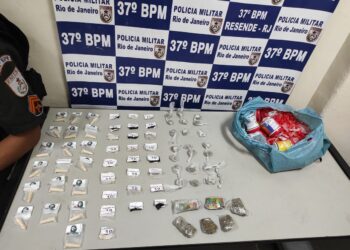 Gerente do tráfico de drogas é preso em Resende