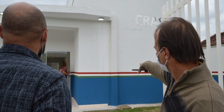 Novo prédio do CRAS em Porto Real passa por vistoria técnica