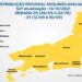 Mapa de Risco Covid-19: Estado tem todas as regiões com baixo risco