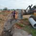 Obras das 63 casas em Porto Real recebem rede de escoamento de águas pluviais