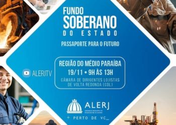 Cidades do Sul Fluminense discutem criação do Fundo Soberano nesta sexta em VR
