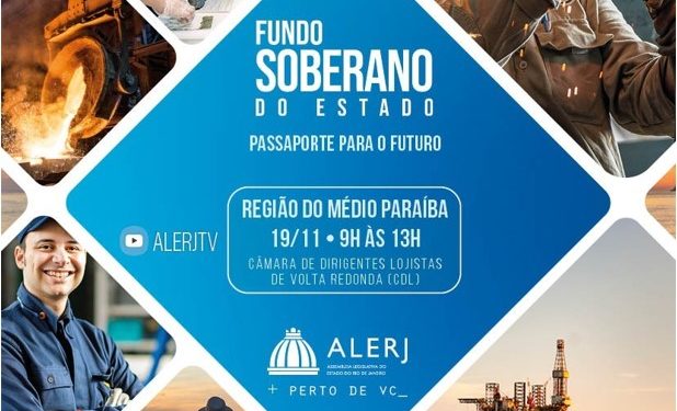 Cidades do Sul Fluminense discutem criação do Fundo Soberano nesta sexta em VR