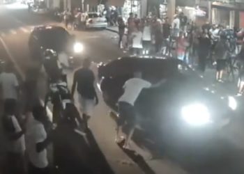 Polícia investiga atropelamento em Volta Redonda após derrota do Flamengo. Veja o vídeo