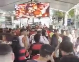 PM prende dois por agressão a jovem após jogo do Flamengo no Centro de BM