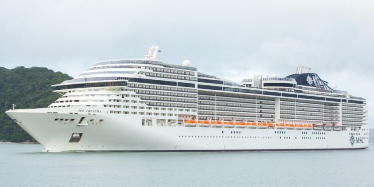 Temporada de cruzeiros: MSC Preziosa irá atracar em Angra dos Reis