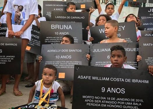 Homicídio infantil: 3.650 crianças morreram de forma violenta no Estado do Rio em 10 anos