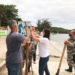 Praias aldeenses recebem placas de conscientização sobre a presença de cavalos-marinhos