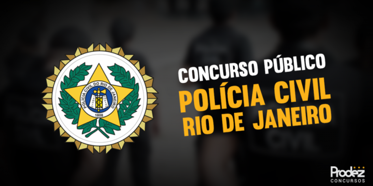Concurso Polícia Civil RJ: candidatos realizam prova neste domingo