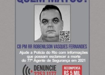 Disque Denúncia pede ajuda para identificar assassinos de Policial Militar