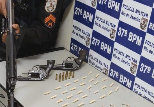 5° CPA: operações da PM prendem 5 suspeitos e apreendem 4 armas em Resende e Porto Real