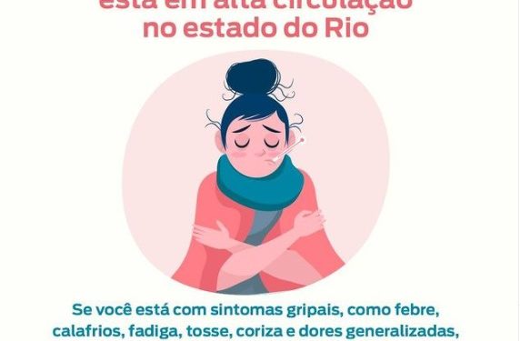 Surto de influenza atinge todo Estado do Rio, alertam autoridades de saúde
