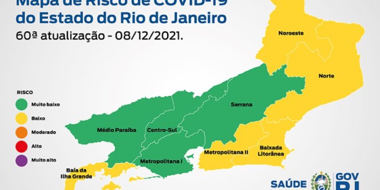 Mapa de Risco da Covid: estado fica na bandeira verde pela 3ª semana seguida