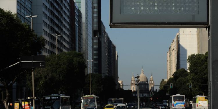 Cidade do Rio de Janeiro bate recorde de temperatura