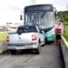 Vídeo mostra mais um acidente no viaduto da Fazenda da Barra III
