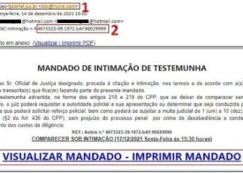 Golpistas se passam por servidores da Justiça do Rio para aplicar golpes