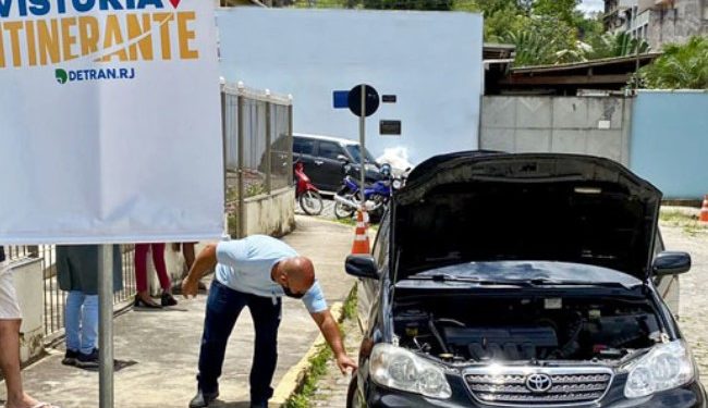 ‘Vistoria Itinerante’﻿ do Detran.RJ estará em Rio Claro, Pinheiral, Quatis e Mangaratiba