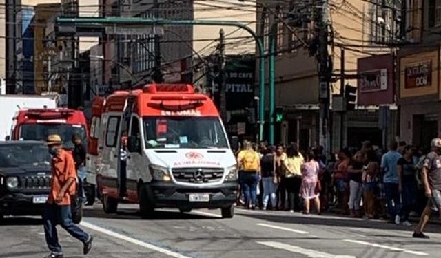 Mulher é atropelada no Centro de Barra Mansa