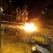 Moradores ateiam fogo em pneus e fecham a Rio x Santos